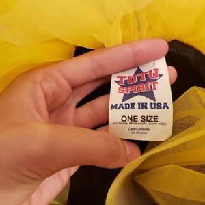 Black and Yellow Tutu